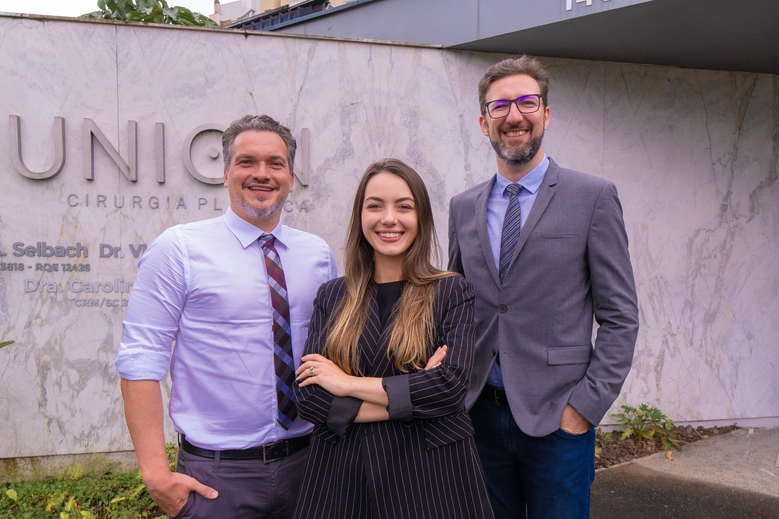 Equipe de cirurgiões plásticos da Union, Joinville/SC